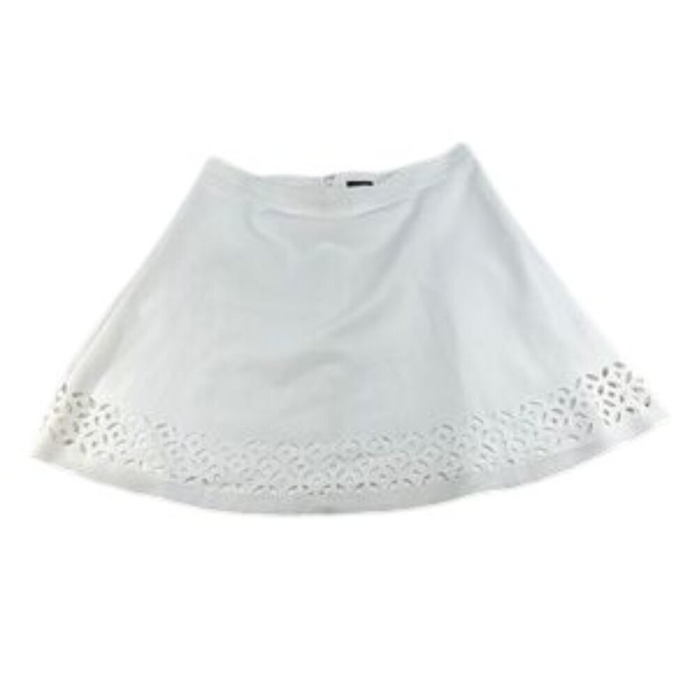 Ann Taylor White Skirt Size 14